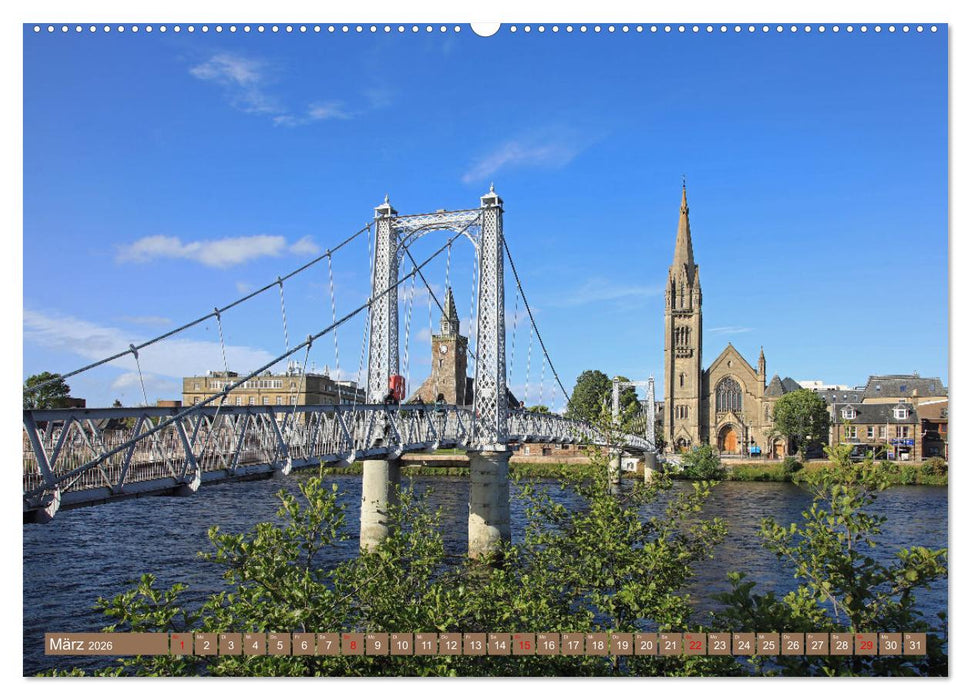 Urlaub in Schottland (CALVENDO Wandkalender 2026)