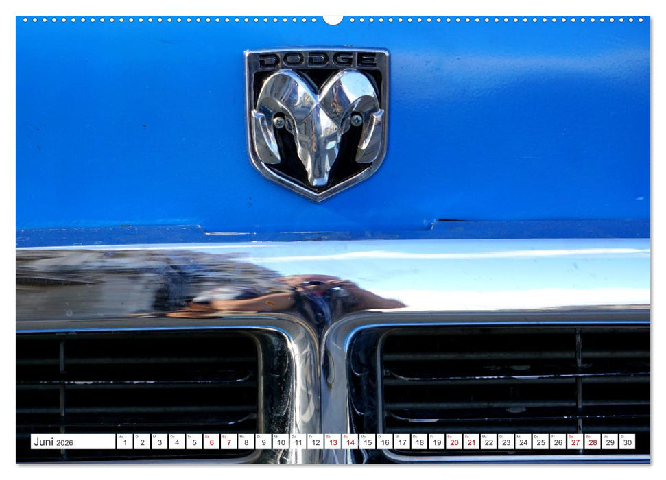LKW Veteranen - Oldtimer der Marke Dodge in Kuba (CALVENDO Wandkalender 2026)