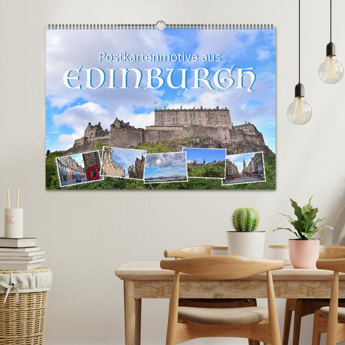 Postkartenmotive aus Edinburgh (CALVENDO Wandkalender 2026)