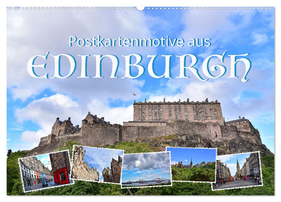 Postkartenmotive aus Edinburgh (CALVENDO Wandkalender 2026)