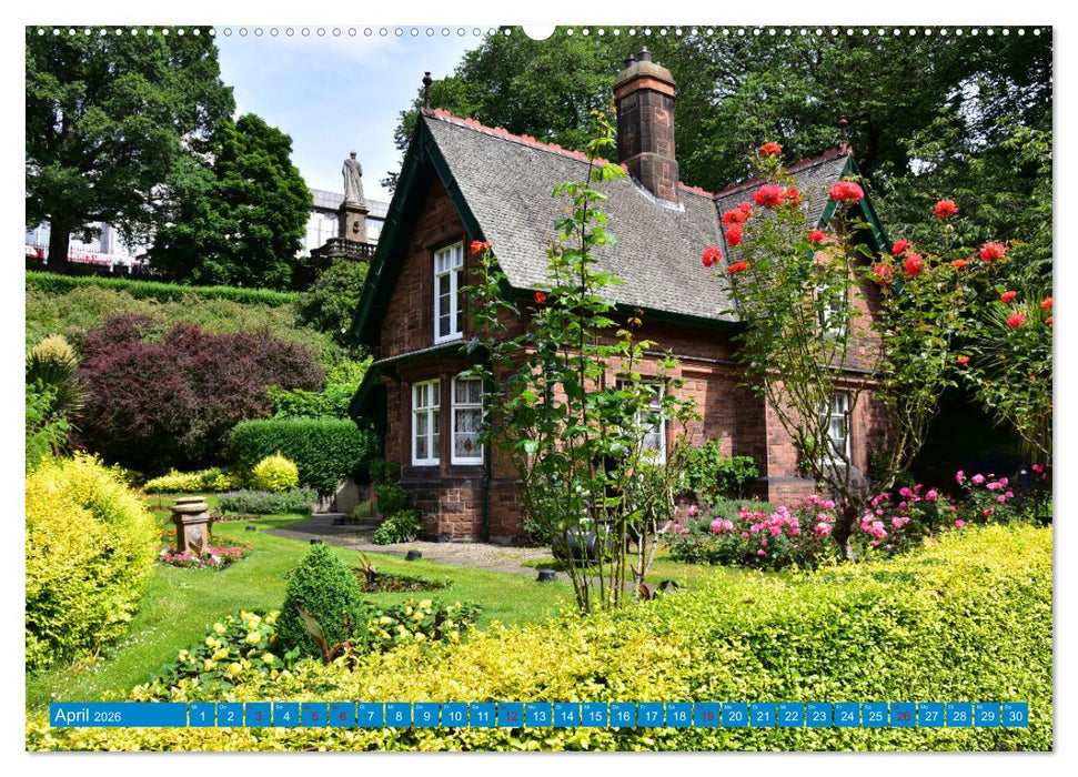 Postkartenmotive aus Edinburgh (CALVENDO Wandkalender 2026)