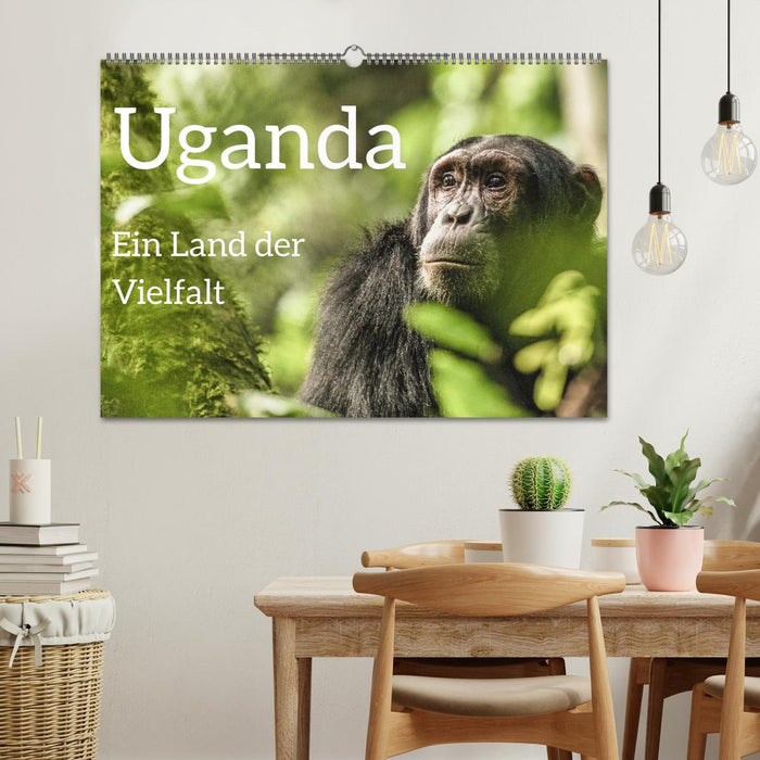 Uganda - ein Land der Vielfalt (CALVENDO Wandkalender 2026)