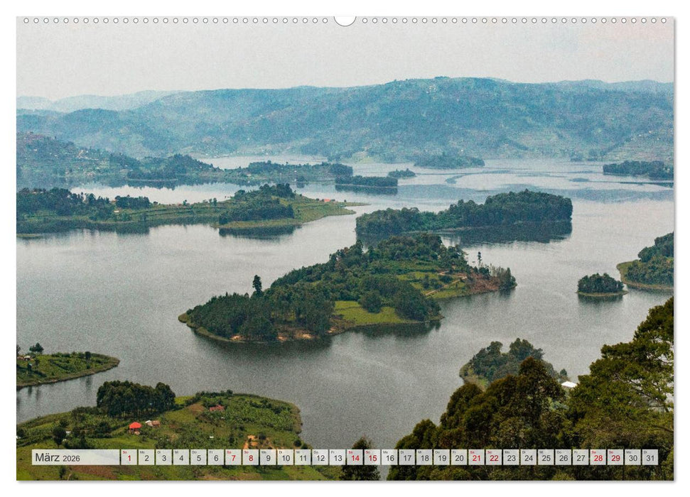 Uganda - ein Land der Vielfalt (CALVENDO Wandkalender 2026)