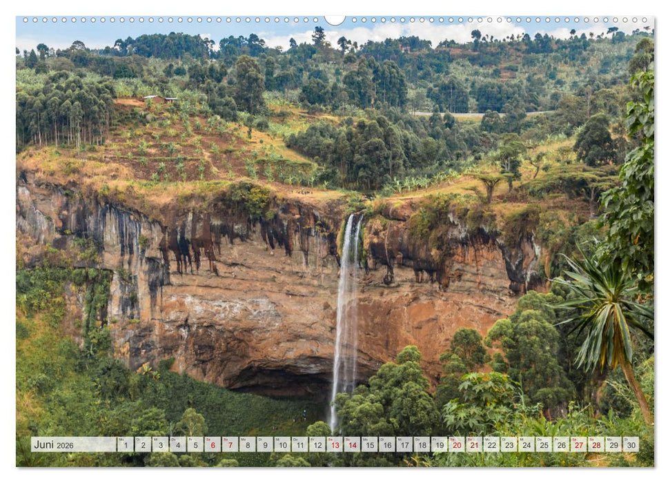 Uganda - ein Land der Vielfalt (CALVENDO Wandkalender 2026)