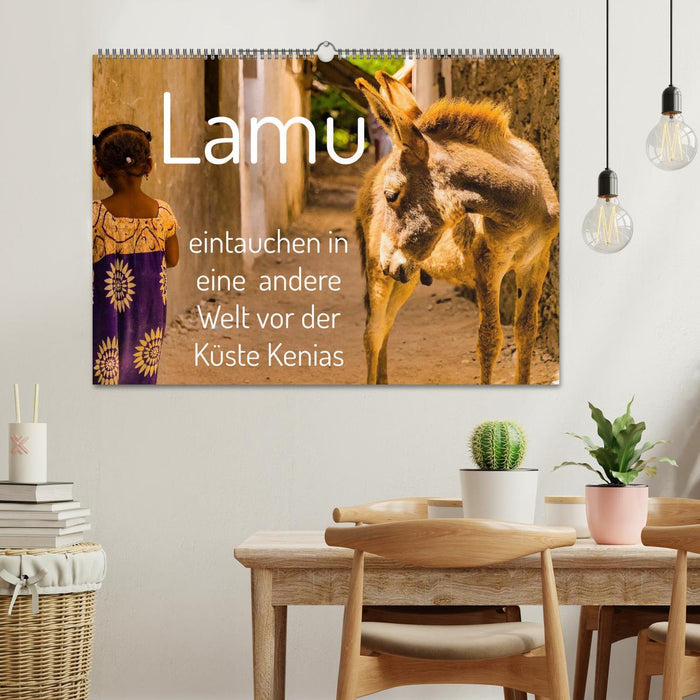 lamu - eintauchen in eine andere Welt vor der Küste Kenias (CALVENDO Wandkalender 2026)