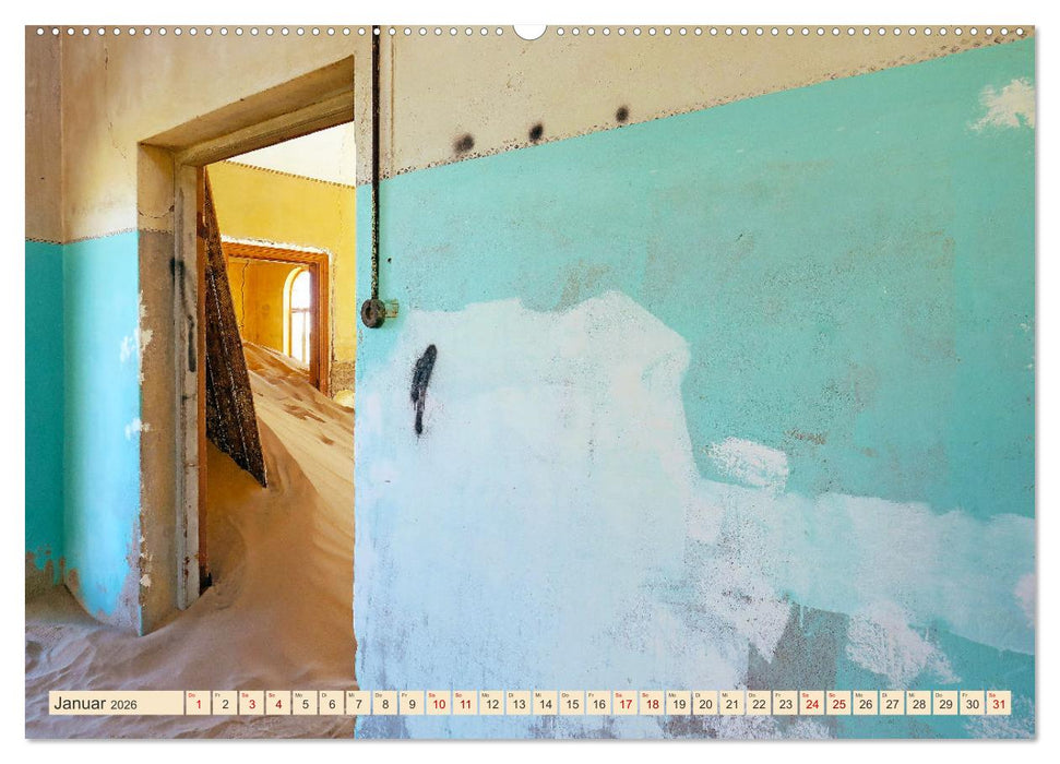 Kolmannskuppe Lost Place in Namibia (CALVENDO Premium Wandkalender 2026)