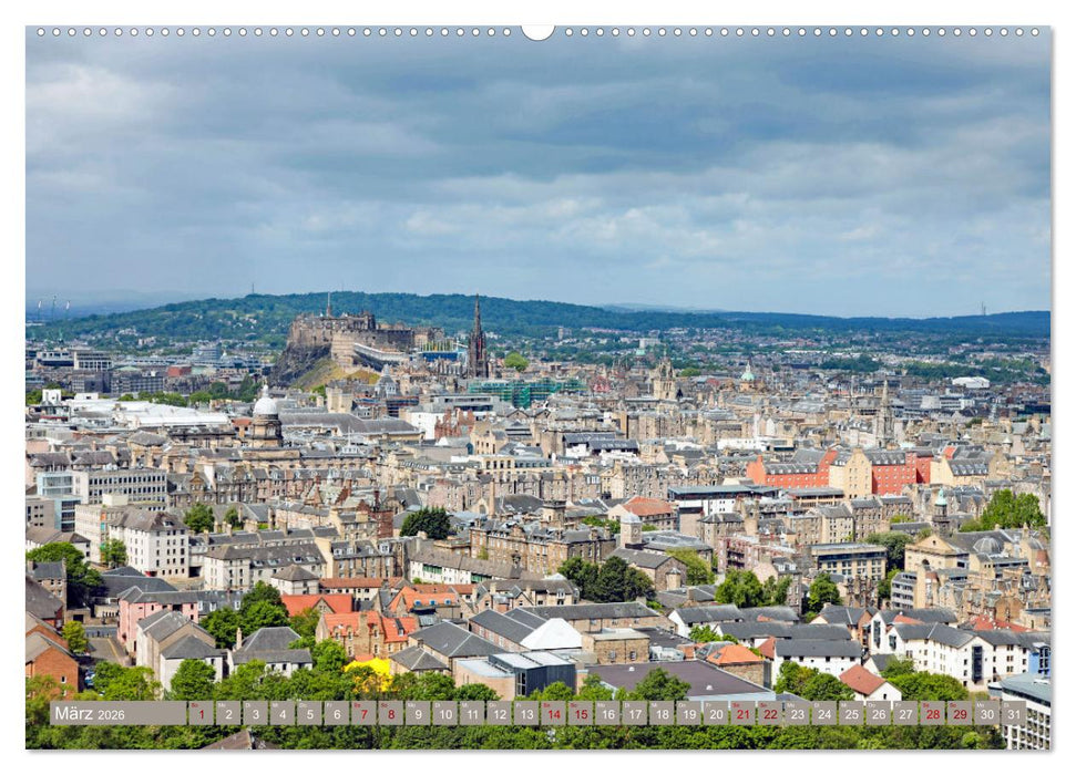 So schön ist Edinburgh (CALVENDO Premium Wandkalender 2026)