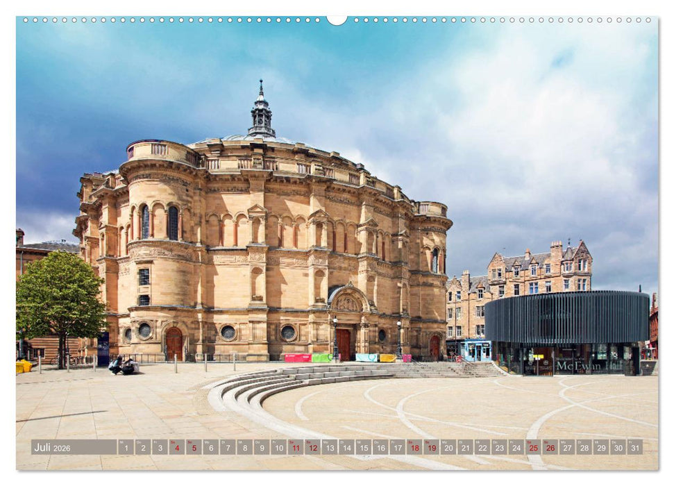 So schön ist Edinburgh (CALVENDO Premium Wandkalender 2026)