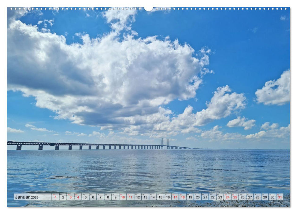 Von Schweden nach Norwegen mit dem Wohnmobil unterwegs (CALVENDO Wandkalender 2026)