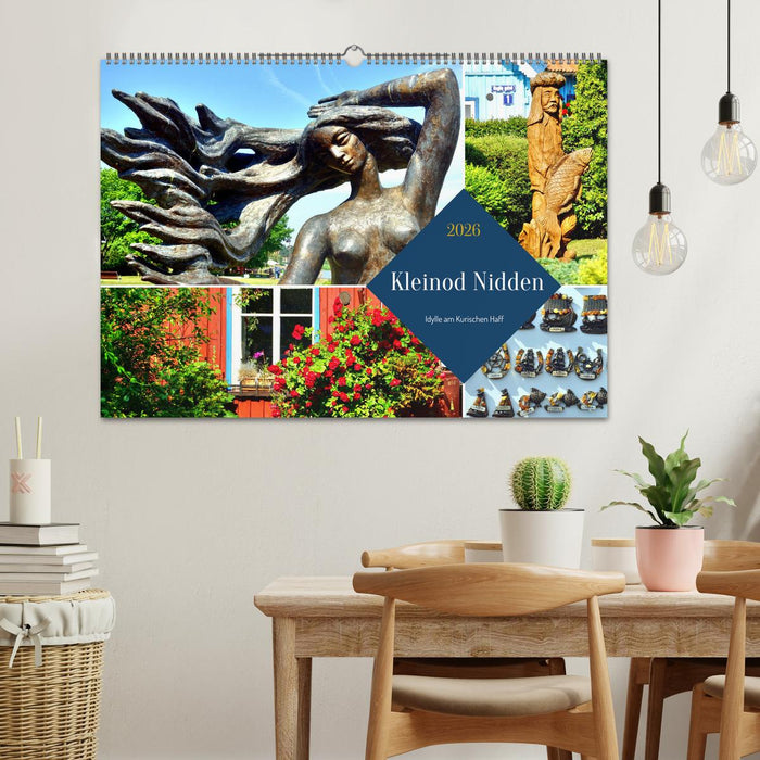 Kleinod Nidden - Idylle am Kurischen Haff (CALVENDO Wandkalender 2026)
