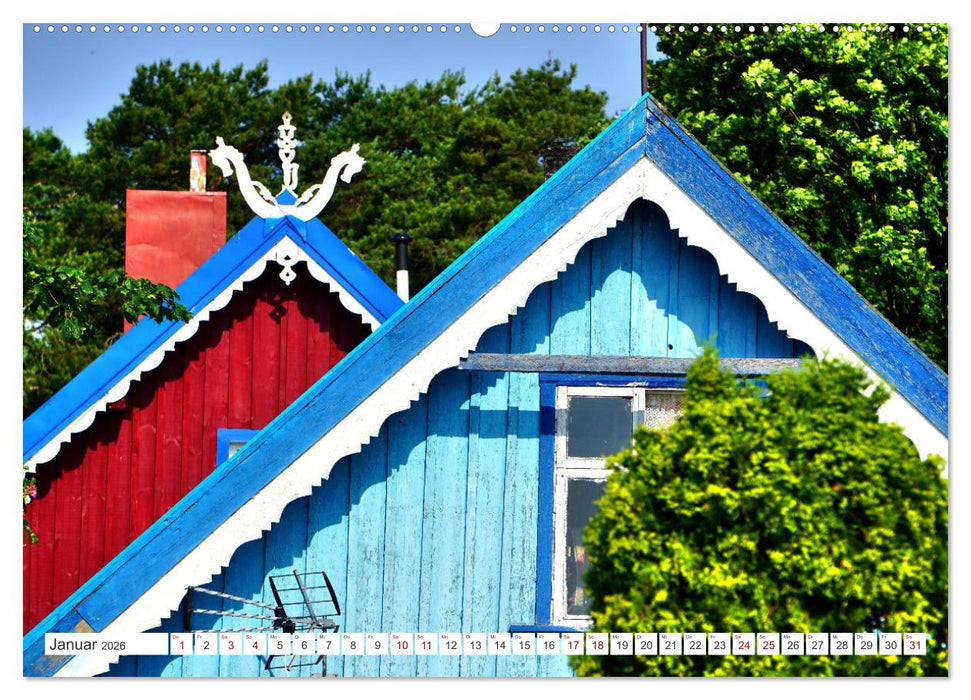 Kleinod Nidden - Idylle am Kurischen Haff (CALVENDO Wandkalender 2026)