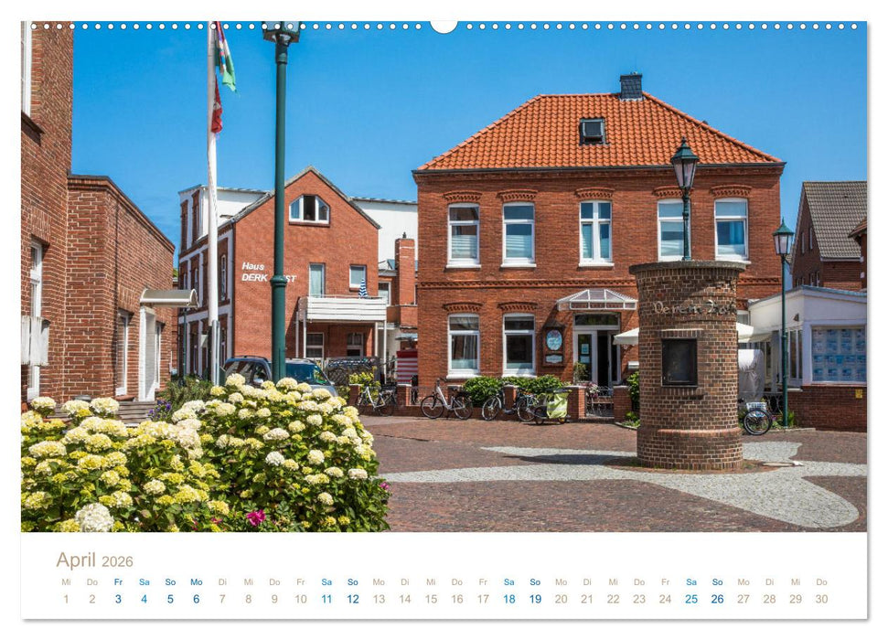 Meine Insel Borkum (CALVENDO Premium Wandkalender 2026)