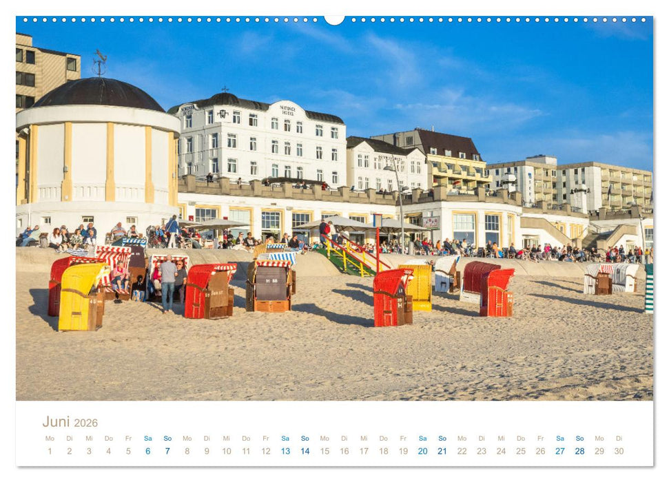 Meine Insel Borkum (CALVENDO Premium Wandkalender 2026)