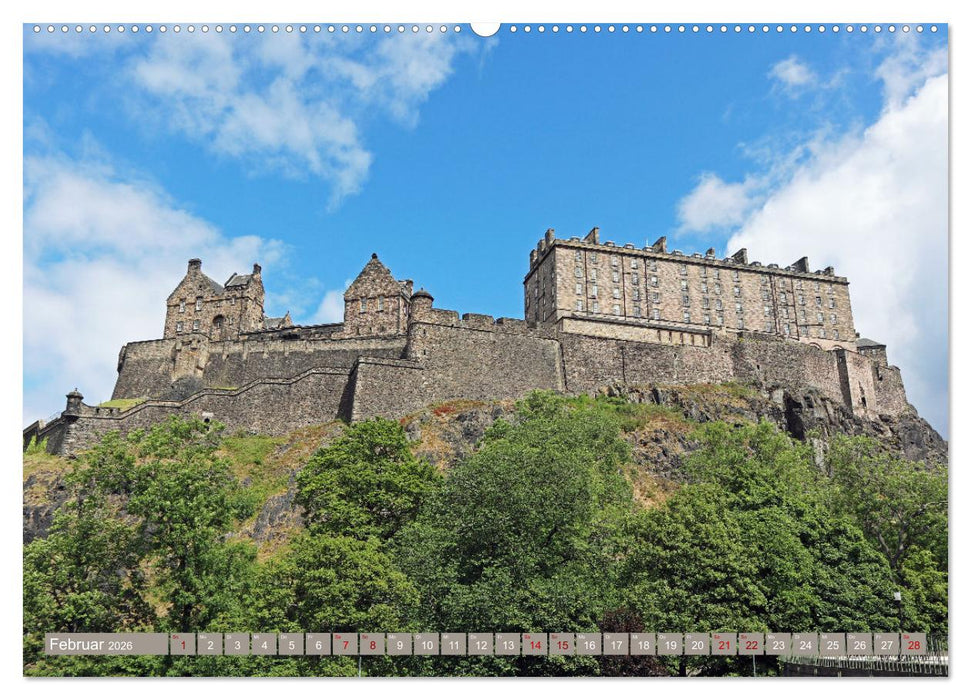 So schön ist Edinburgh (CALVENDO Wandkalender 2026)