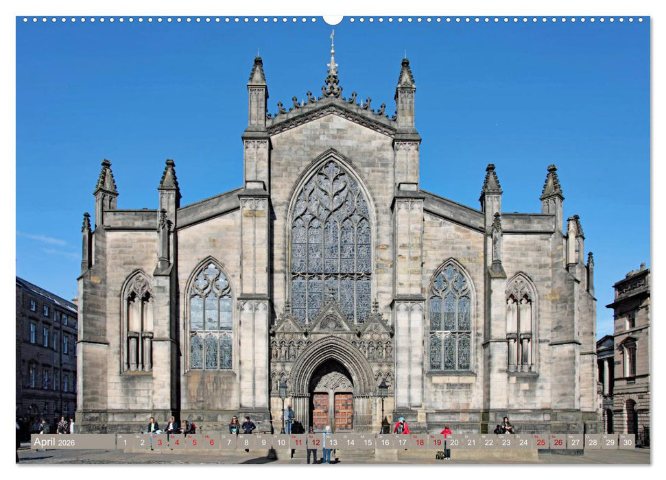 So schön ist Edinburgh (CALVENDO Wandkalender 2026)