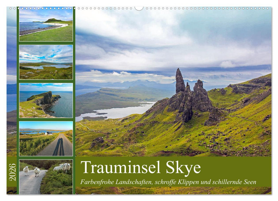Trauminsel Skye (CALVENDO Wandkalender 2026)