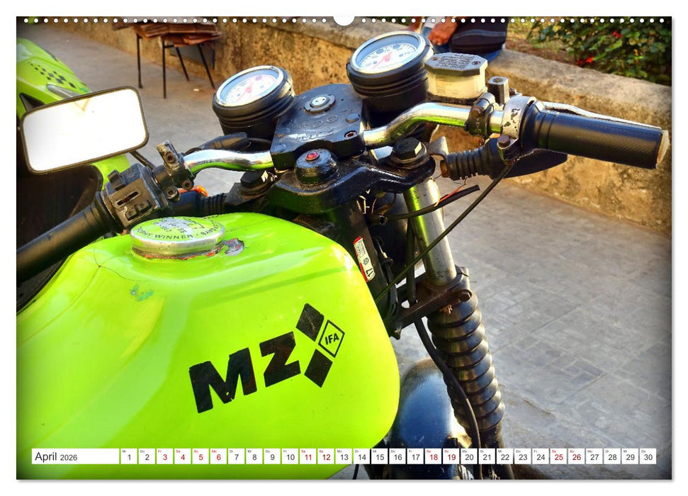 MZ ETZ 250 - Exportschlager der DDR (CALVENDO Wandkalender 2026)