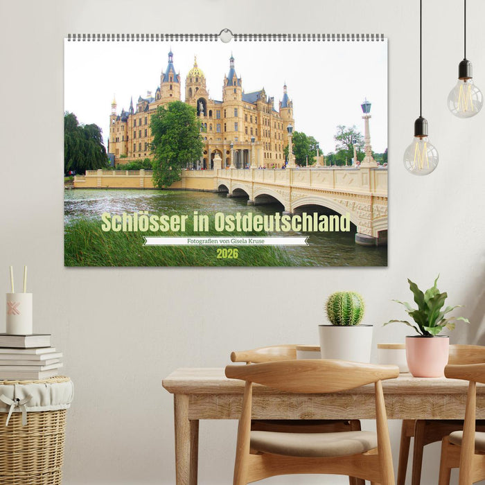 Schlösser in Ostdeutschland (CALVENDO Wandkalender 2026)