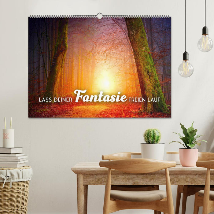 Lass Deiner Fantasie freien Lauf (CALVENDO Wandkalender 2026)