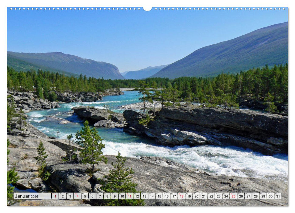 Skandinavien, der wildromantische Norden Europas (CALVENDO Wandkalender 2026)