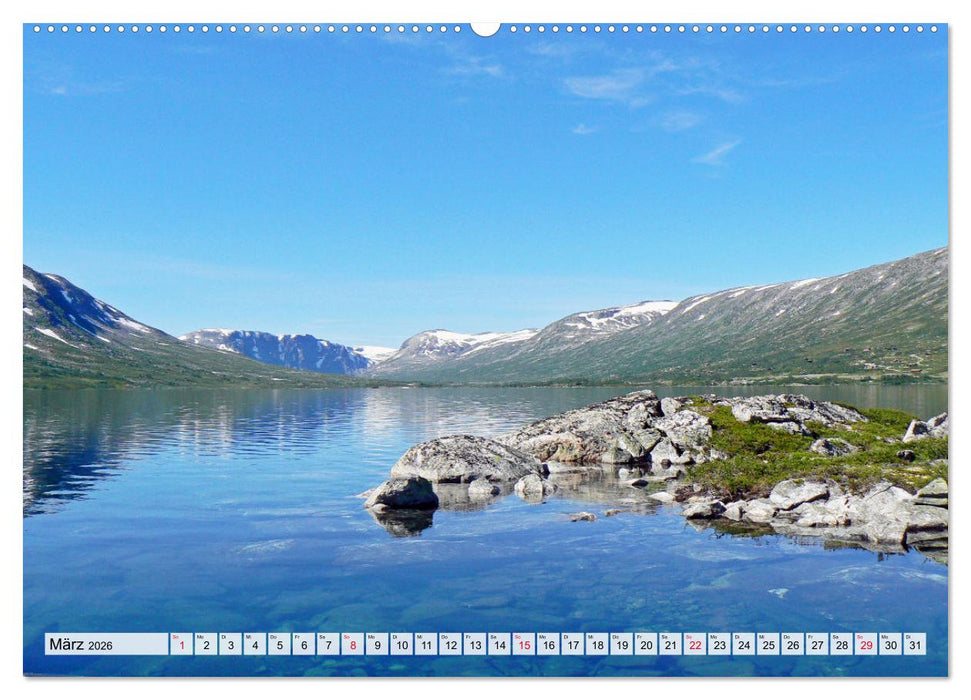 Skandinavien, der wildromantische Norden Europas (CALVENDO Wandkalender 2026)
