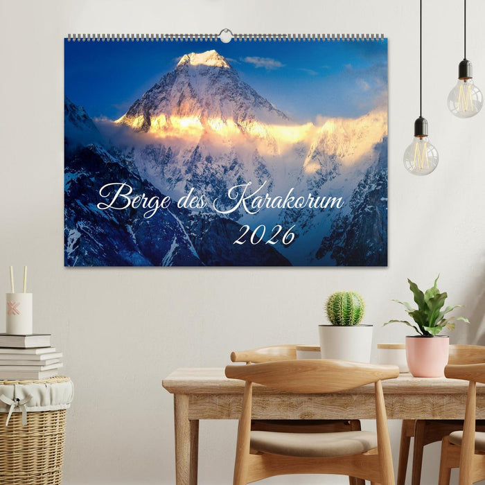 Berge des Karakorum (CALVENDO Wandkalender 2026)