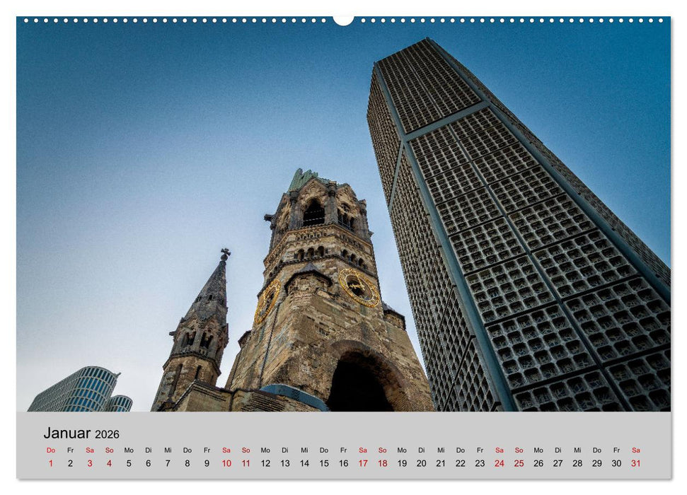 Ein Spaziergang durch Berlin (CALVENDO Wandkalender 2026)