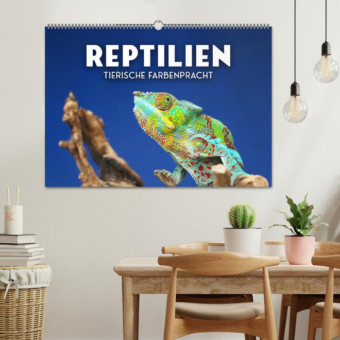 Reptilien - Tierische Farbenpracht (CALVENDO Wandkalender 2026)