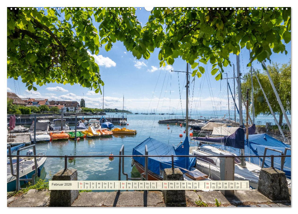 Rund um den Bodensee (CALVENDO Wandkalender 2026)