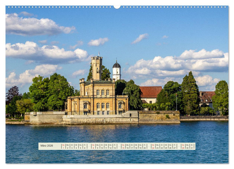 Rund um den Bodensee (CALVENDO Wandkalender 2026)