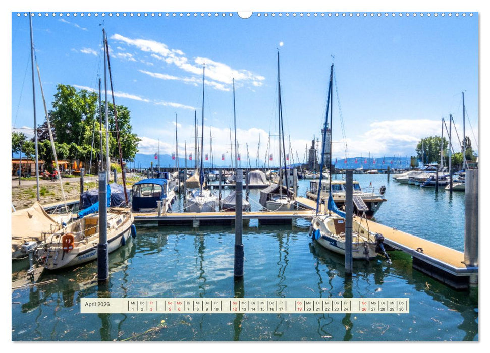 Rund um den Bodensee (CALVENDO Wandkalender 2026)