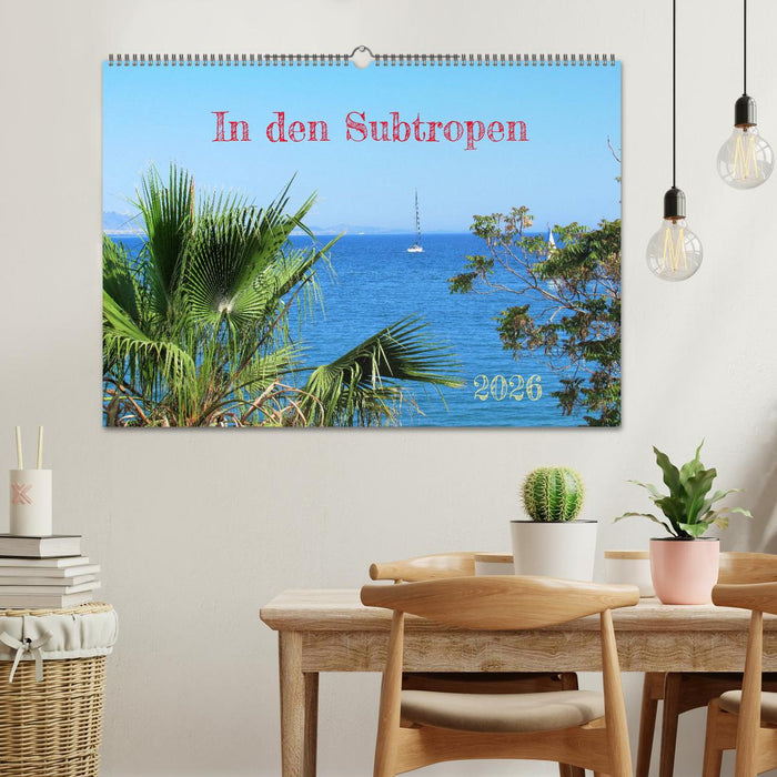 In den Subtropen (CALVENDO Wandkalender 2026)