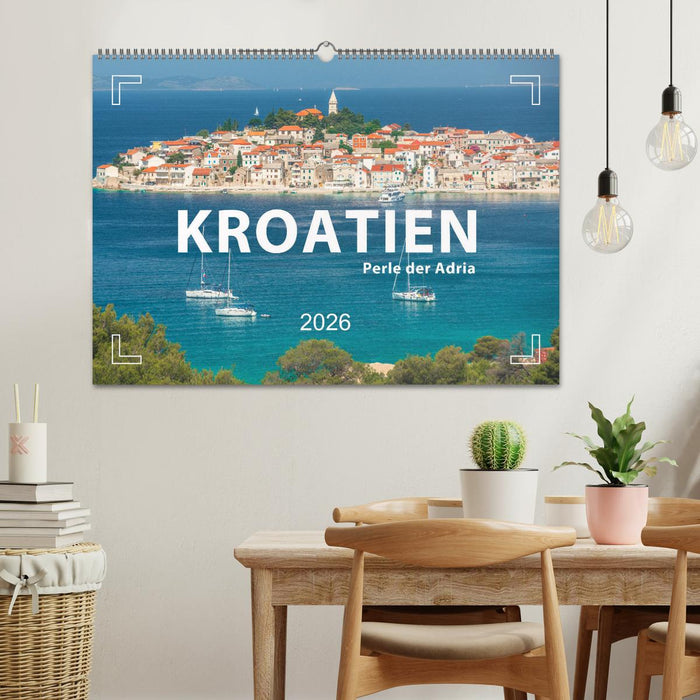 KROATIEN - Perle der Adria (CALVENDO Wandkalender 2026)