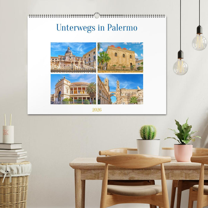 Unterwegs in Palermo (CALVENDO Wandkalender 2026)
