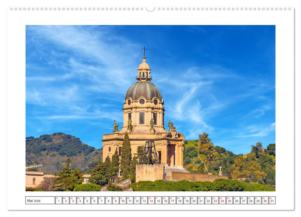 Messina - bezaubernde Küstenstadt (CALVENDO Wandkalender 2026)