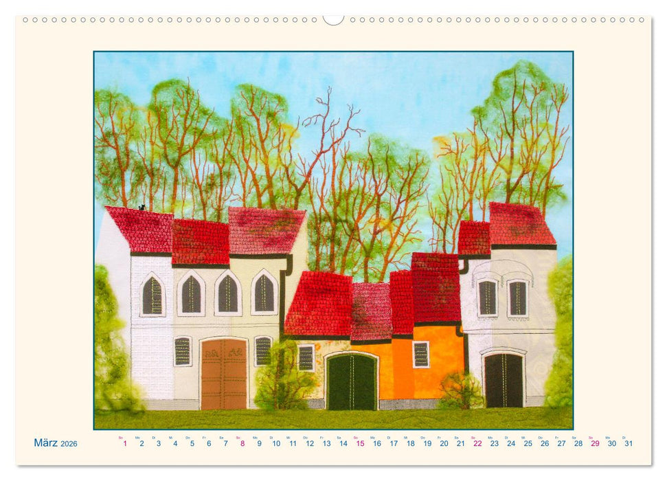 Wagramer Kellergassen (CALVENDO Wandkalender 2026)