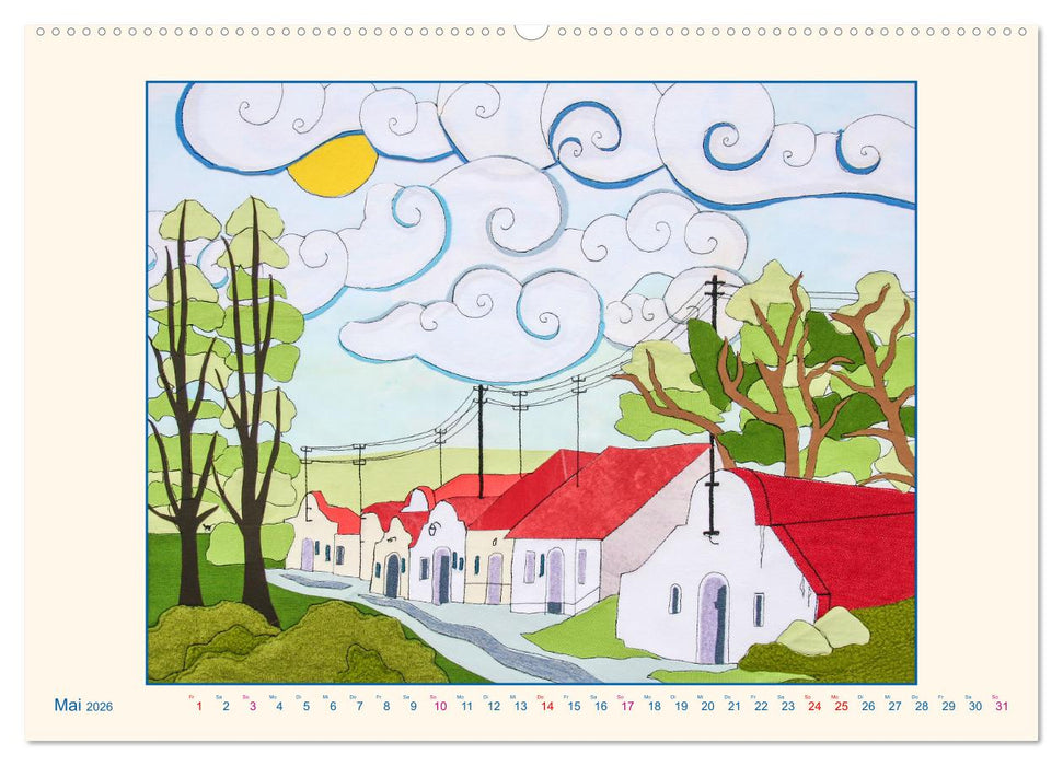 Wagramer Kellergassen (CALVENDO Wandkalender 2026)