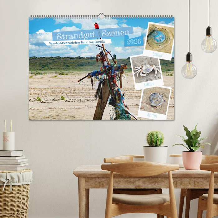 Strandgut Szenen (CALVENDO Wandkalender 2026)