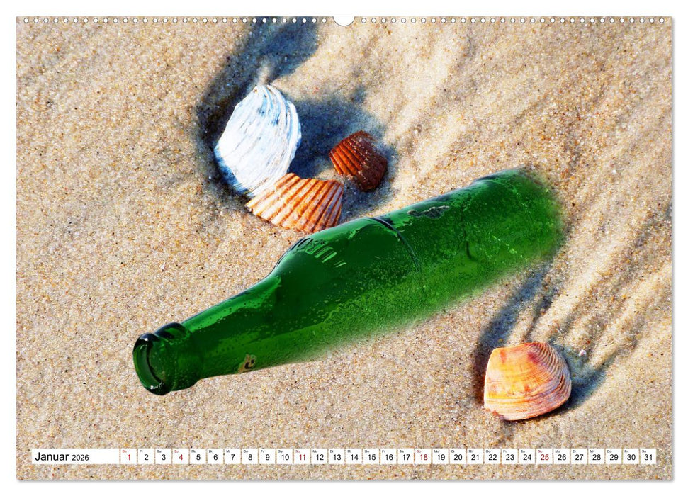 Strandgut Szenen (CALVENDO Wandkalender 2026)