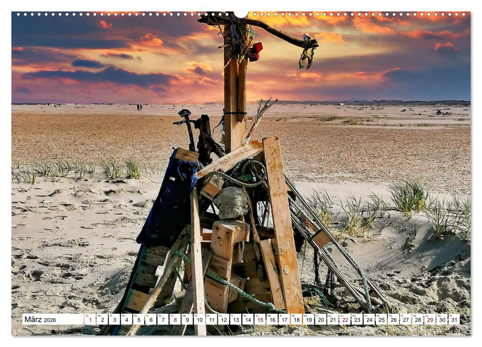Strandgut Szenen (CALVENDO Wandkalender 2026)