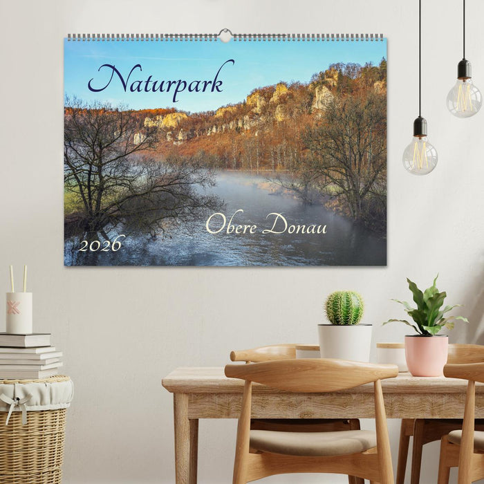 Naturpark Obere Donau (CALVENDO Wandkalender 2026)