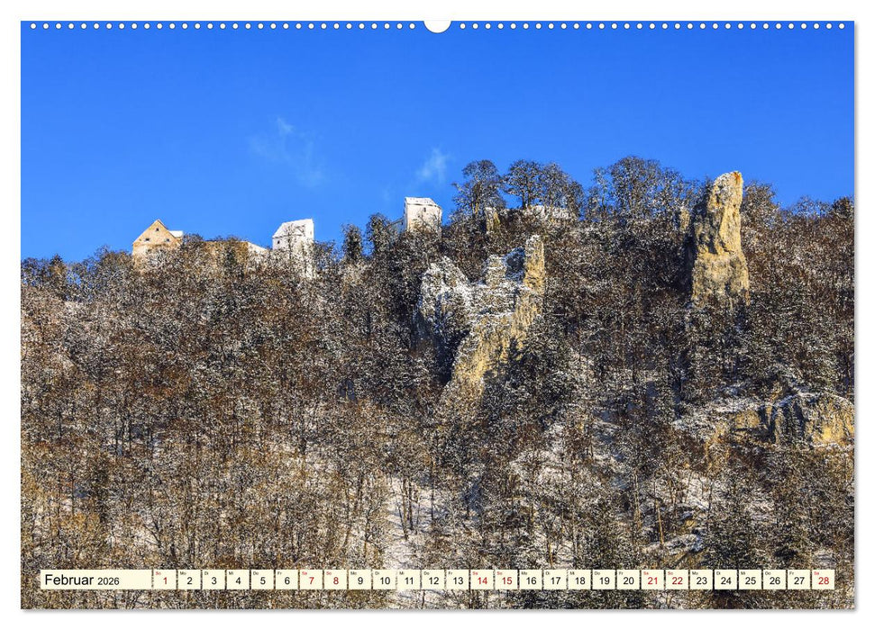 Naturpark Obere Donau (CALVENDO Wandkalender 2026)