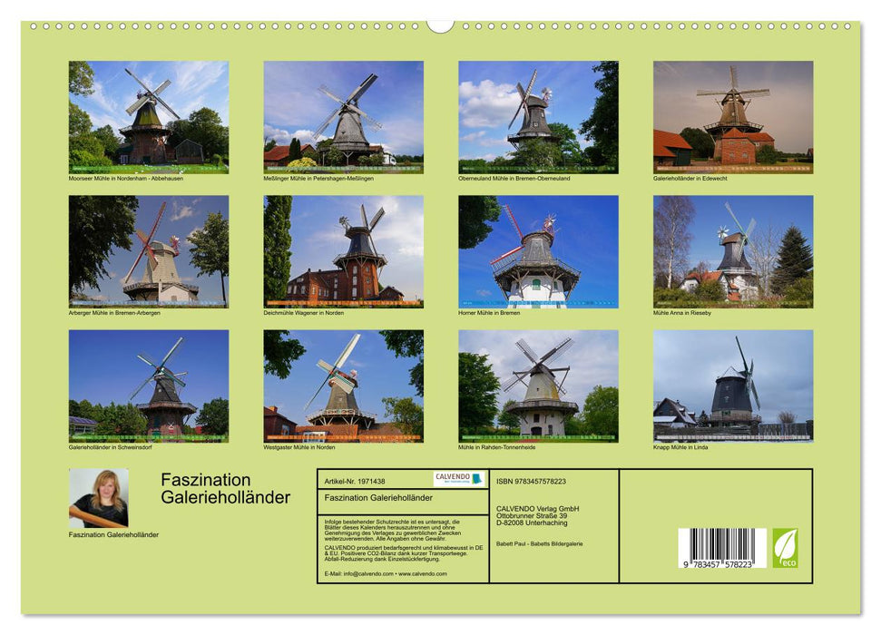 Faszination Galerieholländer (CALVENDO Premium Wandkalender 2026)