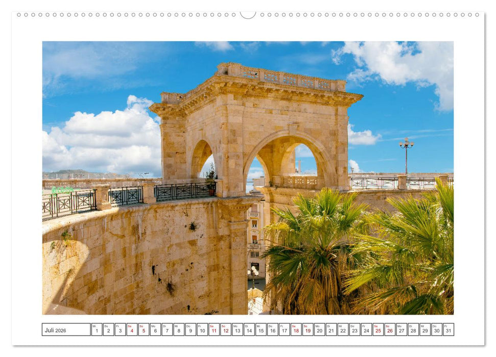 Cagliari - Stadt mit besonderem Zauber (CALVENDO Premium Wandkalender 2026)