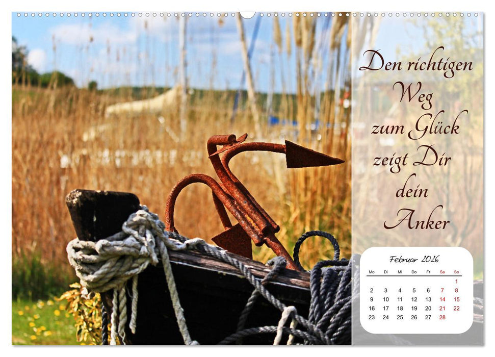 Mein Anker - Ein Jahr voller Halt (CALVENDO Premium Wandkalender 2026)