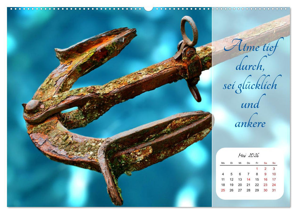 Mein Anker - Ein Jahr voller Halt (CALVENDO Premium Wandkalender 2026)