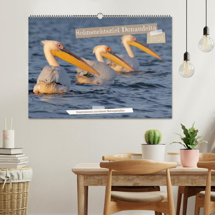 Sehnsuchtsziel Donaudelta (CALVENDO Wandkalender 2026)