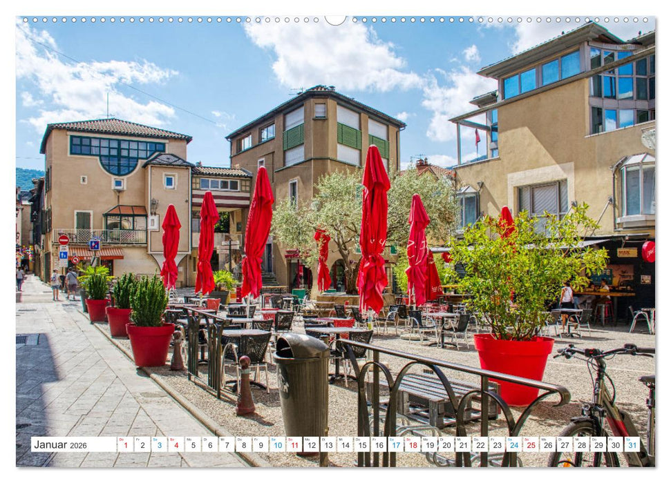 Millau - Die Stadt zur Brücke (CALVENDO Wandkalender 2026)