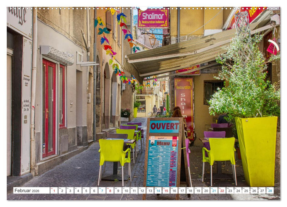 Millau - Die Stadt zur Brücke (CALVENDO Wandkalender 2026)