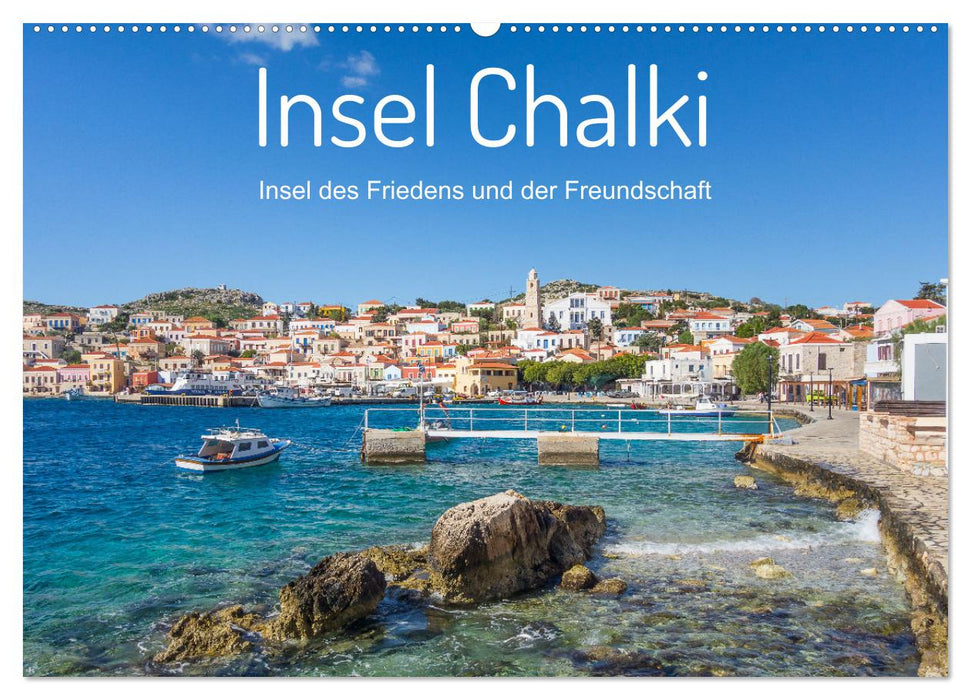 Insel Chalki (CALVENDO Wandkalender 2026)